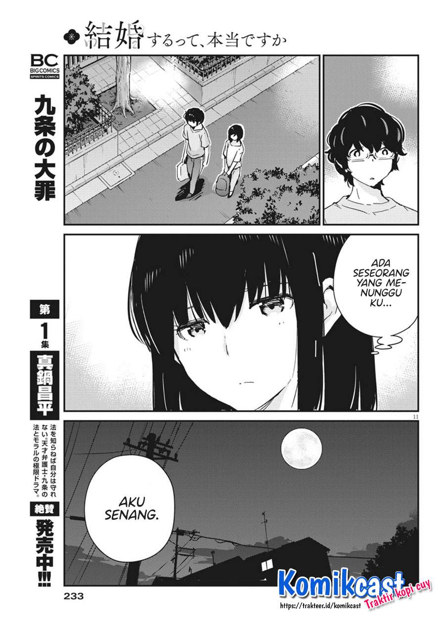 Kekkon Surutte, Hontou Desu ka? Chapter 44 Gambar 12